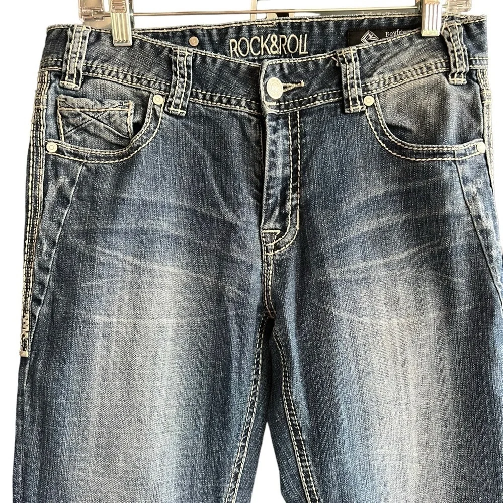 Rock& Roll Jeans size27X36 enseam 34" Rise 9" in excellent condition. - Picture 4 of 11